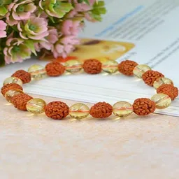 CONTEX MEDIA Unisex Artificial Beaded Elasticated Bracelet image 4