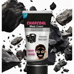 Elecsera Charcoal Anti Peel Off Cream Mask - 130 ml image 1
