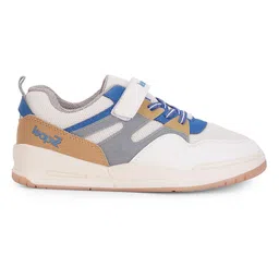LIBERTY Colour Blocked Velcro Closure Shoe - White-picture-15