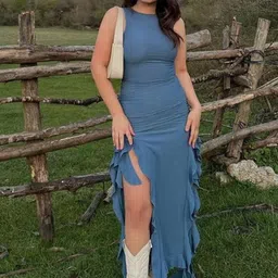 StyleCast Boat Neck Bodycon Midi Dress-image-80