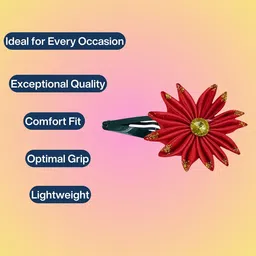 GADINFASHION Women Set of 6 Tic Tac Hair Clip image 2