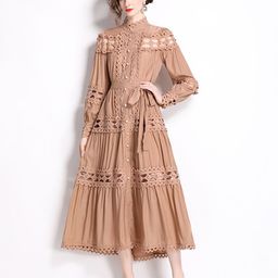JC Collection Fit & Flare Midi Dress-picture-5