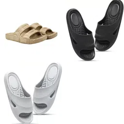 Feel alive Men Set Of 3 Ultra-Comfortable Lightweight Flip Flops-picture-39