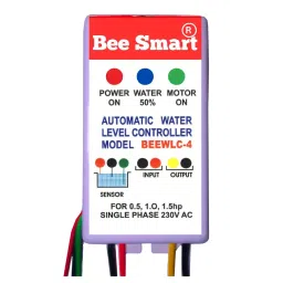 Bee Smart Fully Automatic Water Level Controller 190 to 250 V AC for Up to 0.5 / 1.0 / 1.5 HP Single phase Mono Block Pumps, BEEWLC-4-image-57
