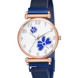CSAMON Women Round Dial & Bracelet Style Straps Analogue Watch Csamon_34_Blue 315-picture-31