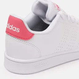 ADIDAS Kids Perforated Advantage K Tennis Shoes image 2