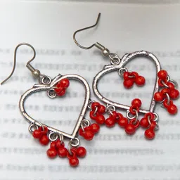 Creative Frogs Red Alloy Earrings-picture-32
