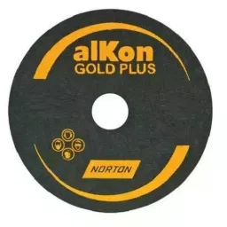 Norton Alkon Gold Plus Aluminium Oxide Coated Fibre Disc 178 mm Dia 120 Grit (Pack of 100)-image-16