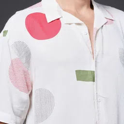 PRONK Men Standard Printed Casual Shirt image 5