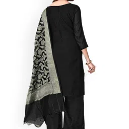 Maroosh Ethnic Motifs Woven Design Unstitched Dress Material image 3