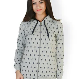 Belle Fille Grey Printed Jacket-picture-27