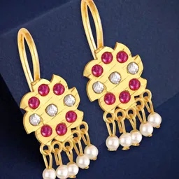 VIVASTRI Women Gold-Plated Alloy Earrings-picture-24