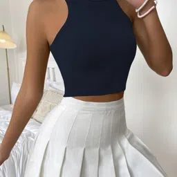 BAESD Colourblocked Tank Crop Top image 4