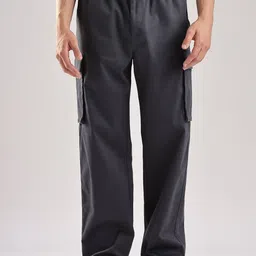 Calvin Klein Jeans Men Cotton Loose Fit Cargos Trouser-picture-16