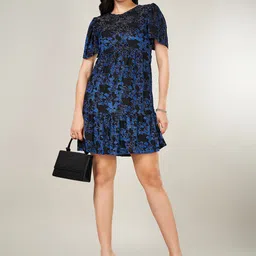 Honey by Pantaloons Floral Drop-Waist Dress-picture-24