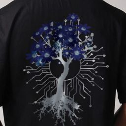 Mad Over Print Men Cotton Printed Drop-Shoulder Sleeves T-shirt image 5