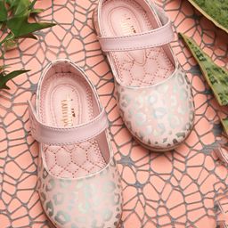 Lil Lollipop Leopard Printed Velcro Closure Bellies - Pink-picture-39