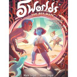 penguin random house 5 Worlds Book 3 The Red Maze Adventure Book By Mark Siegel - English-picture-30