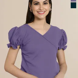 Mast & Harbour Puff Sleeve Top-picture-14
