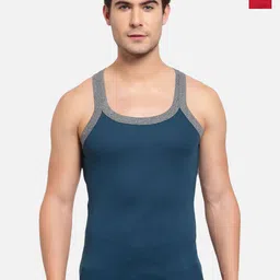 Sporto by Macho Pack Of 2 Cotton Solid Gym Vest-image-28