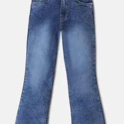 Urbano Juniors Boys Regular Fit Washed Bootcut Heavy Fade Stretchable Jeans-picture-29