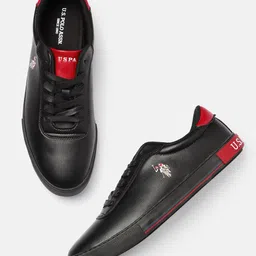 U.S. Polo Assn. Men Colourblocked Sneakers-picture-0