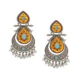 Shining Jewel - By Shivansh Cubic Zirconia Earrings image 4