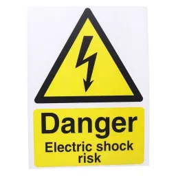 RS PRO Electrical Hazard Warning Sign (English) Model No 9175421-image-33