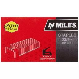 Miles Staple Pin Metal 8 mm Size, 23/8-H (4000 Staples)-picture-1