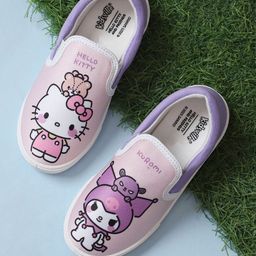 Kids Ville Girls Hello Kitty Printed Casual Slip-On Sneakers-picture-1