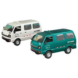 AKN TOYS Mini Van 1:16 Remote Control Car - Dual Frequency, Lights & Music Effects- PACK OF 1 - ( COLOR MAY VARY )-picture-14