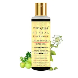 DRONTIKA Set Of 2 Herbal Amla Bhringraj Hair Oil - 200 ml Each image 2
