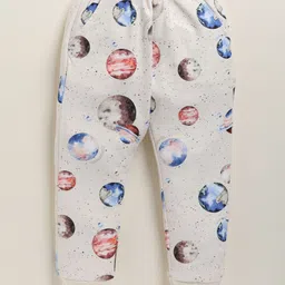 Annie Girls Printed Pure Cotton Top With Trousers image 4