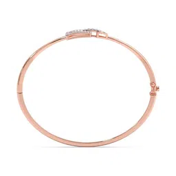 CANDERE A KALYAN JEWELLERS COMPANY Unisex14Kt Vritti Diamond Oval Bracelet - 0.35 Ct image 5