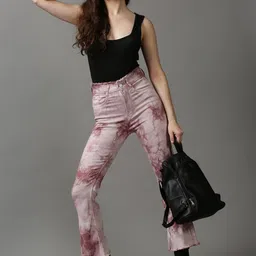 SHOWOFFFF Women Comfort Bootcut Mid-Rise Light Fade Stretchable Jeans image 2