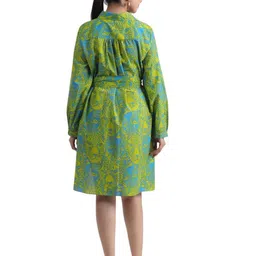 JAIPURRANG Print Fit & Flare Dress image 5