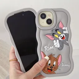 CASE CREATION Women Solid Printed iPhone 16 Plus Back Case Mobile Accessories image 3