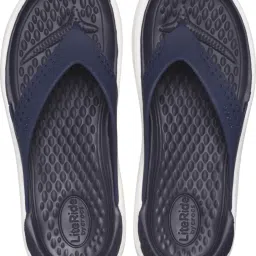 Crocs Literide Unisex Navy Blue Flipflops image 5
