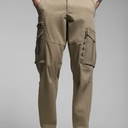 Jack & Jones Men Regular Fit Cargos Trousers-picture-46