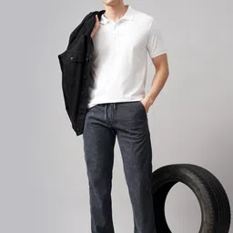 PAUL STREET Men Relaxed Corduroy Trousers image 5