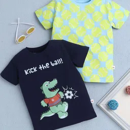 BUMZEE Boys 2 Printed T-shirt-picture-23