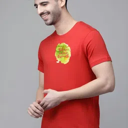 SZN Men Typography Printed T-shirt image 2