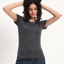 appulse Henley Neck Applique Slim Fit Cotton T-shirt-picture-11