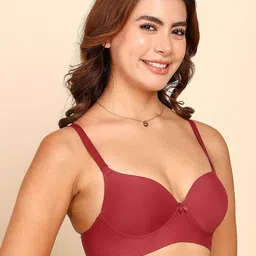 DressBerry Pack Of 2 Polyamide Push-Up Maximiser Bra image 2