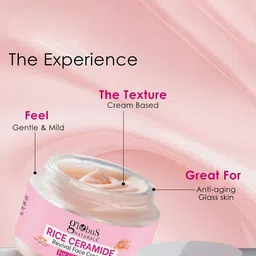 Globus naturals Set Of 4 Rice Ceramide Face Cream Face Toner Scrub & Peel off Mask Combo image 5
