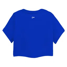 Guugly Wuugly Print Cotton Crop Top image 2