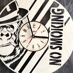 QEZNEF Beige Solid Traditional Wall Clock-picture-34