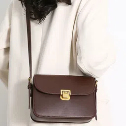 StyleCast PU Structured Sling Bag with Tasselled image 2