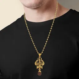 Utkarsh Geometric Pendants with Chains image 3