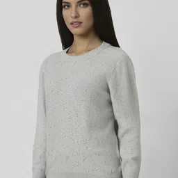 Van Heusen Woman Printed Round Neck Pullover image 4